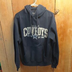 NFL Dallas Cowboys Navy Blue Hoodie